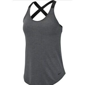 Nike Dri-Fit Racer Back Elastika Womens S Athletic Training Tank Top